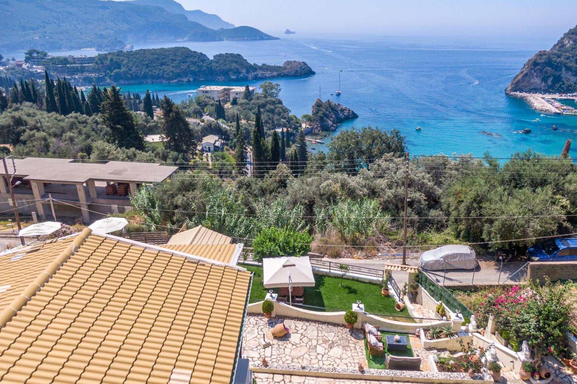 Angela Panorama Villa Paleokastritsa Exterior photo