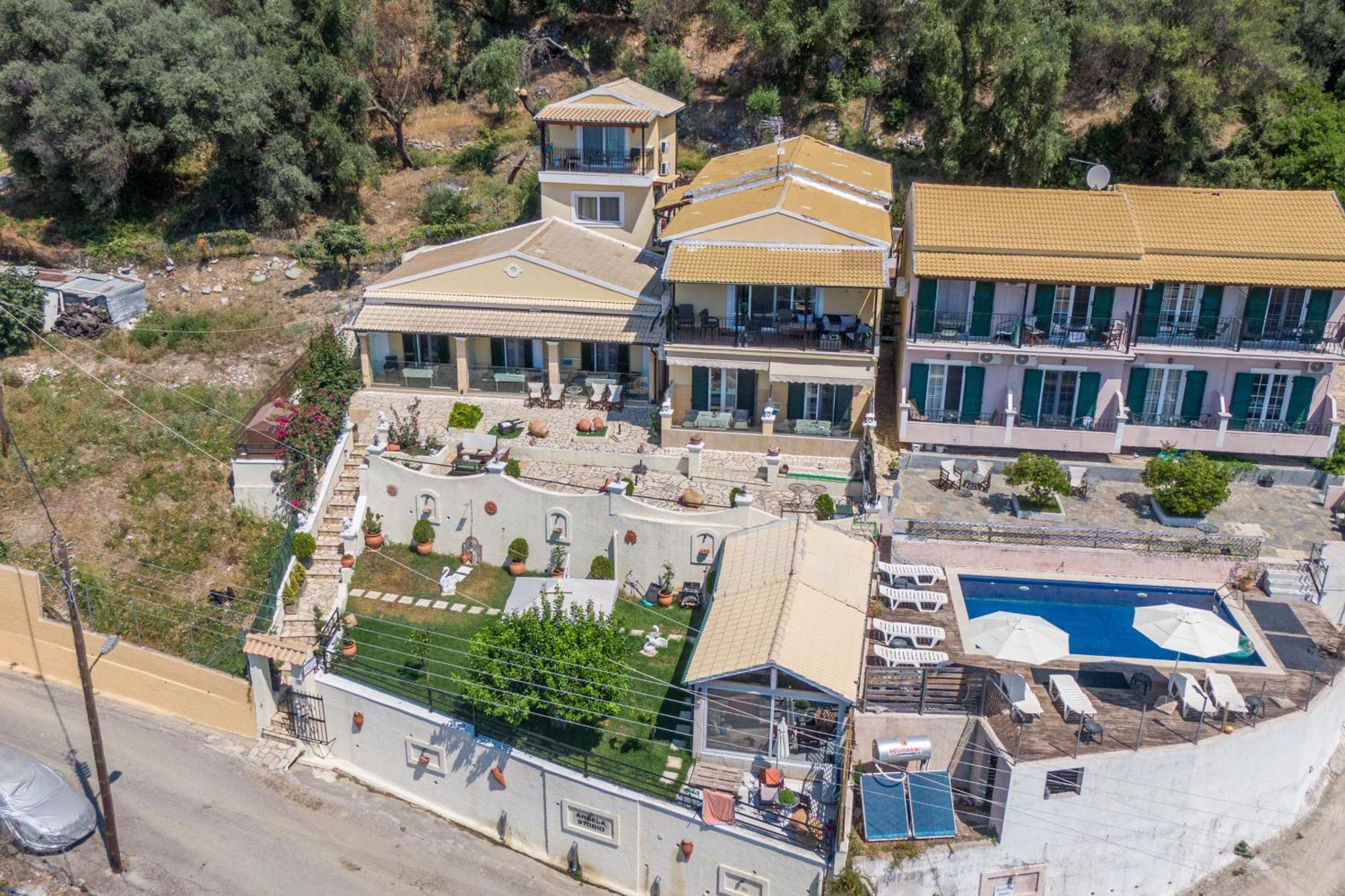 Angela Panorama Villa Paleokastritsa Exterior photo